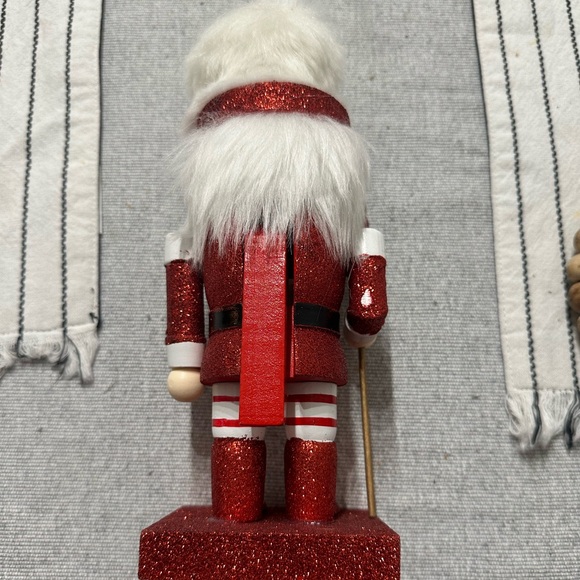 Red Sparkly Nutcracker - Picture 3 of 3